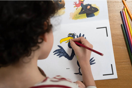 Coloriages animés- P’tites poules ( 2 histoires)