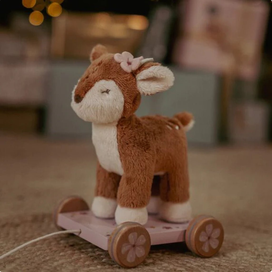 Animal à tirer faon - Fairy Garden - Les ptites soeurs