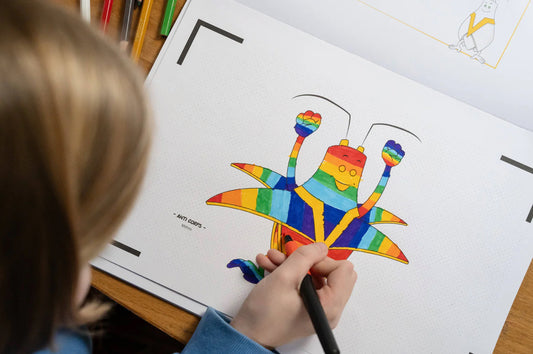 Coloriage animé - il était une fois la vie