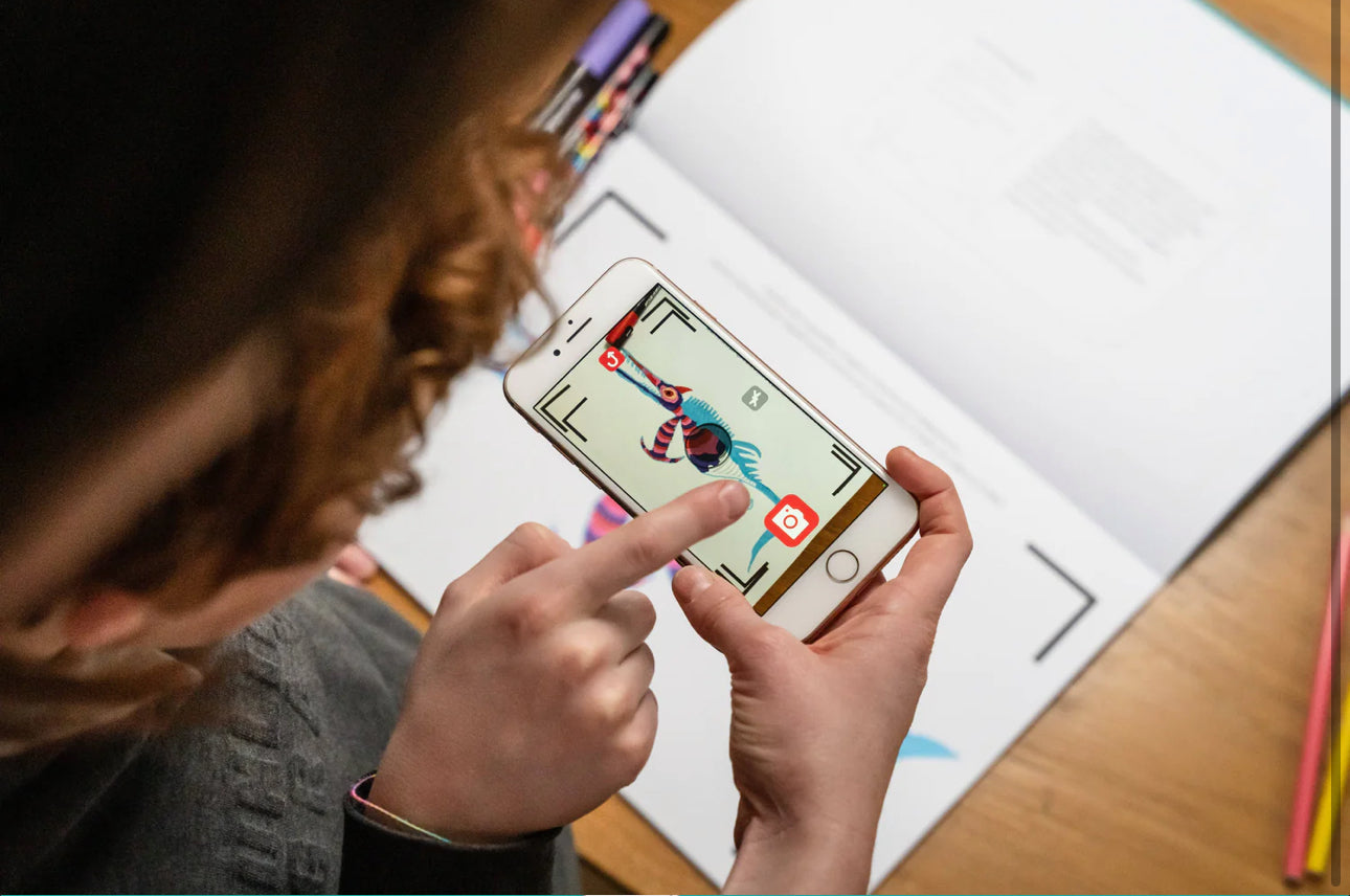 Coloriage animé - le temps des dinosaures