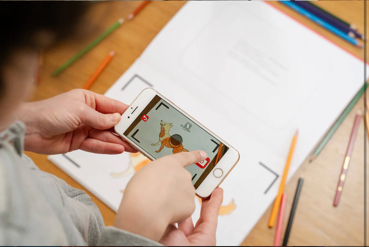 Coloriage animé - les fables de La Fontaine