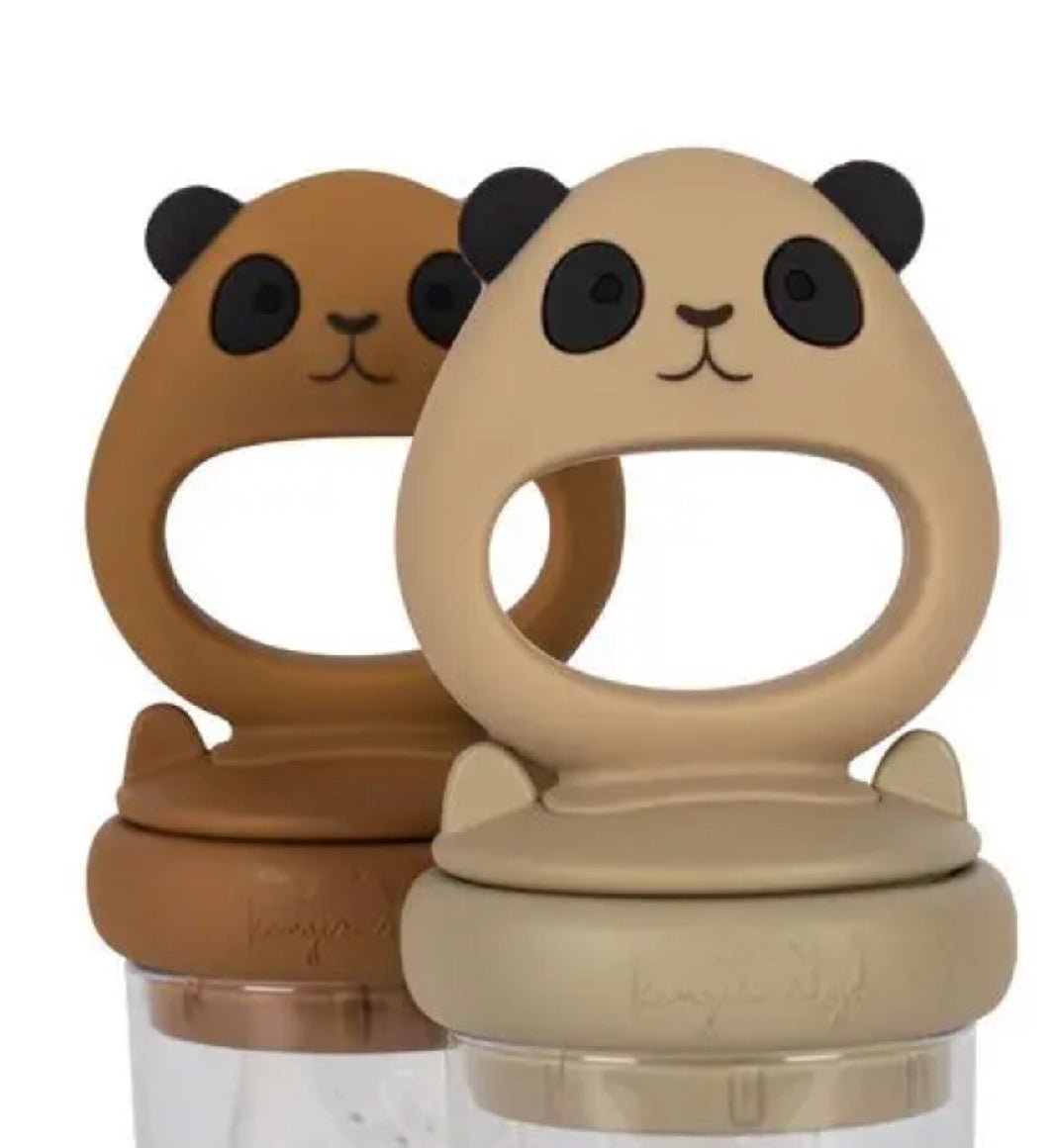 Tétines grignoteuses Panda - Set de 2 - Les ptites soeurs