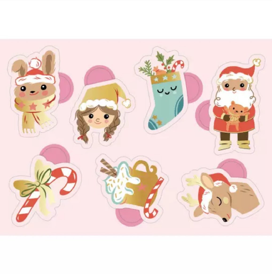 100 gommettes de Noël - Les ptites soeurs