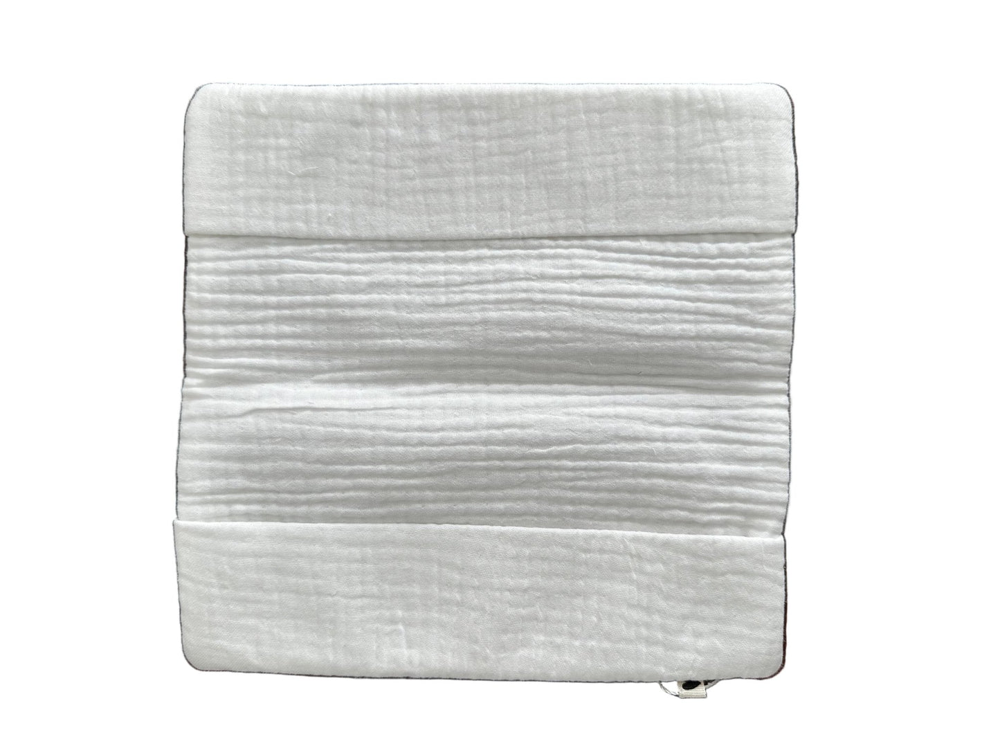 Protège livret de famille - gaze blanc - Les ptites soeurs