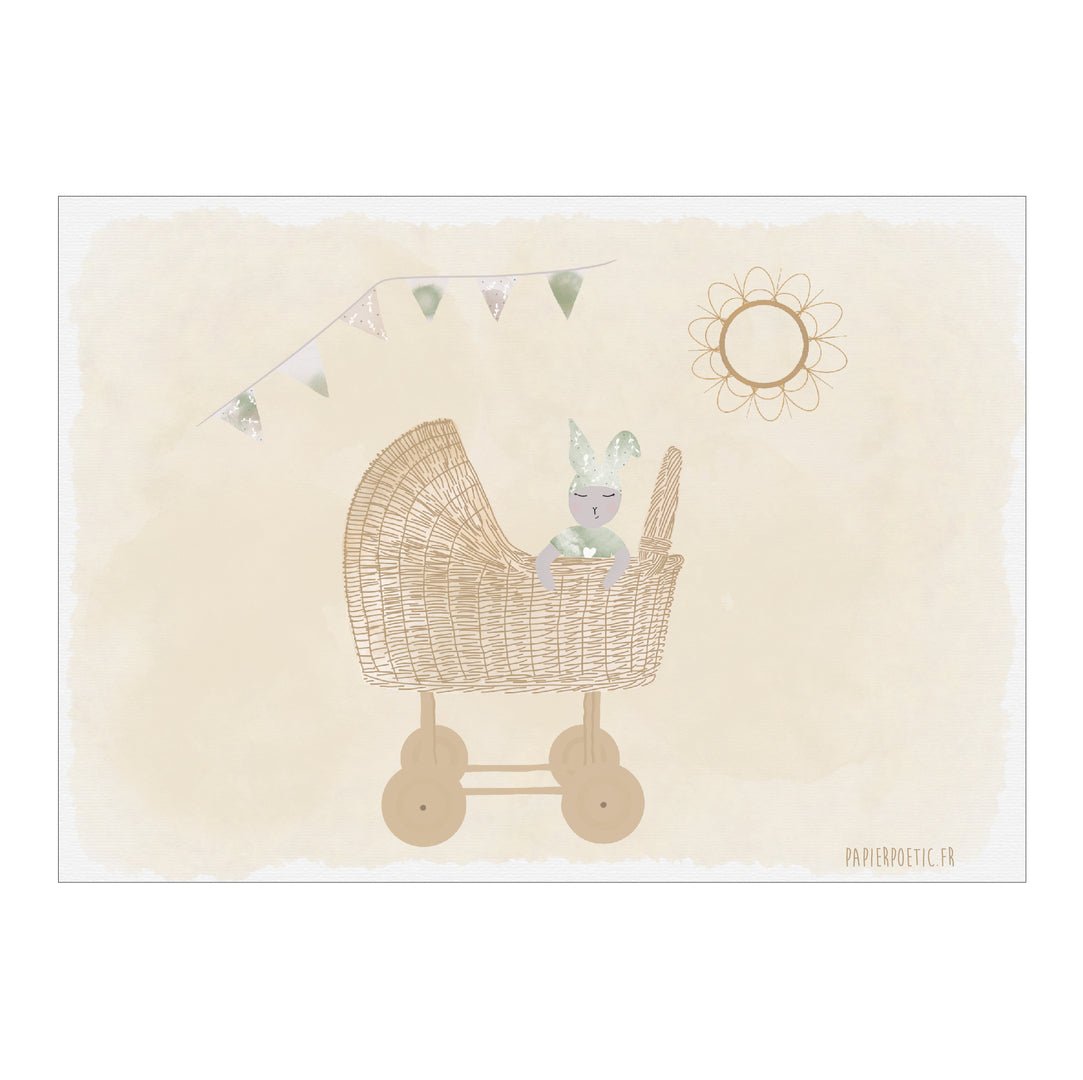 Carte lapinou - Les ptites soeurs