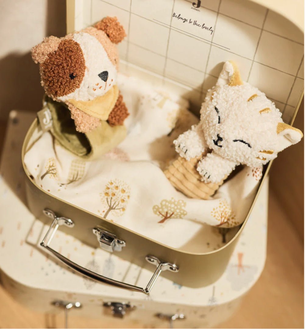 Hochet Main et Pied - Chien - Les ptites soeurs