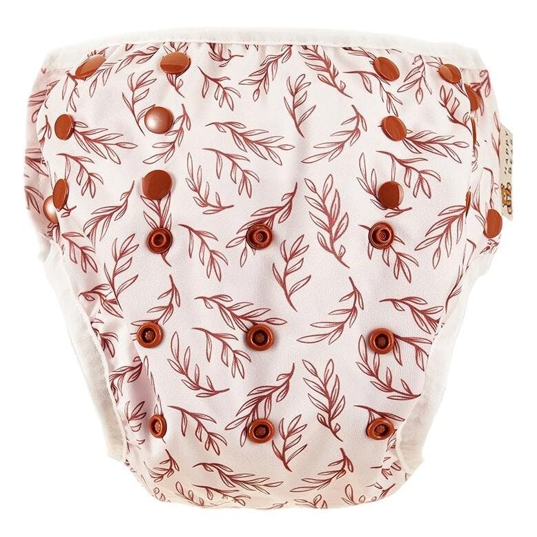 Couche de bain - feuillages - Les ptites soeurs