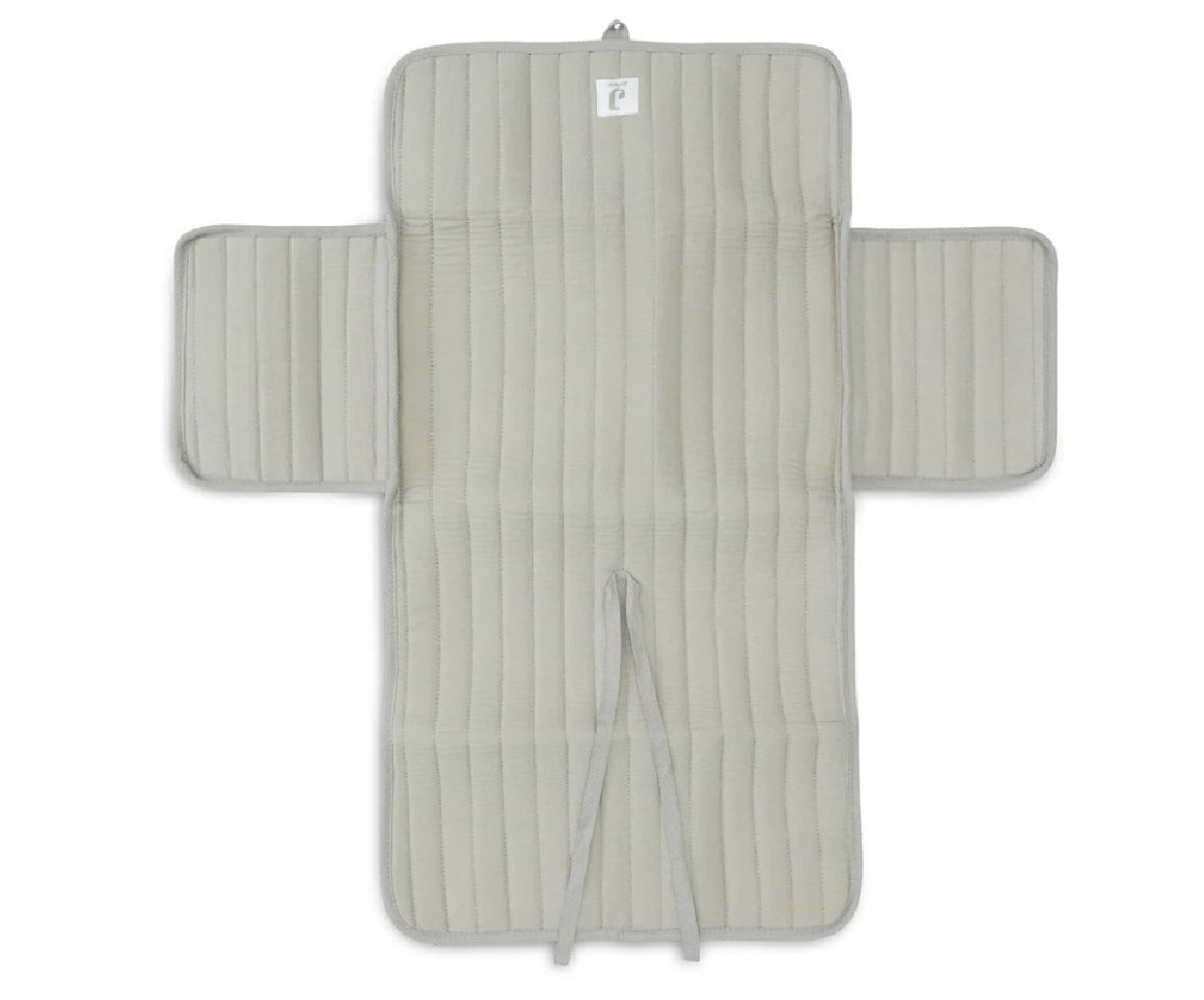 Tapis à Langer nomade Gaze de Coton - Olive Green - Les ptites soeurs