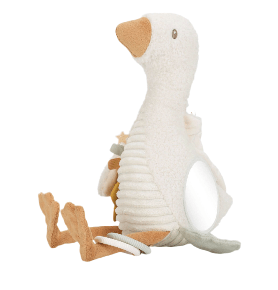 Peluche d'activité Oie - Les ptites soeurs