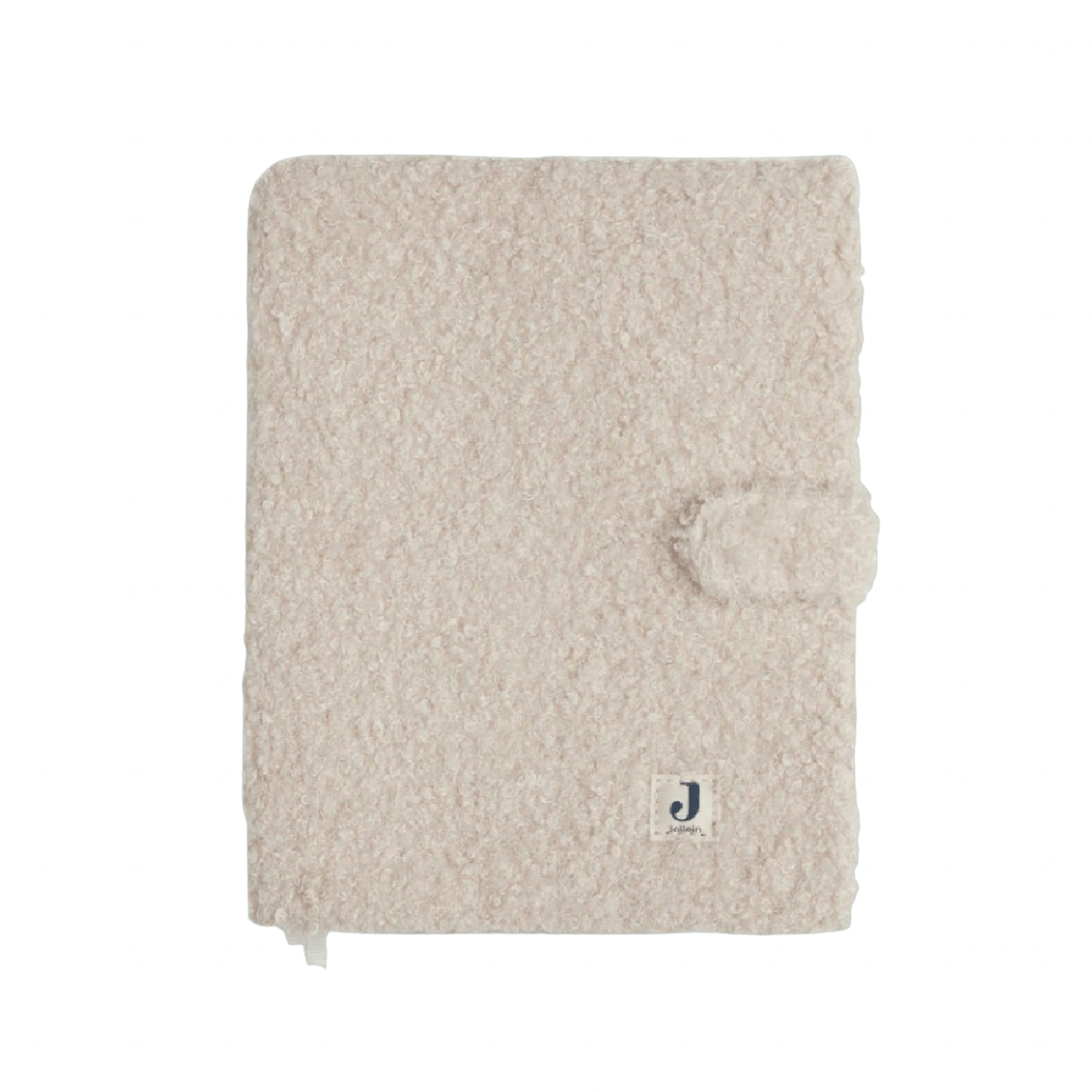 Protège carnet de santé boucle - naturel - Les ptites soeurs