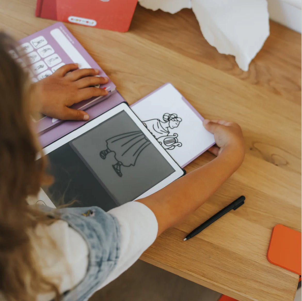 Tablette à dessins - princesses - Les ptites soeurs