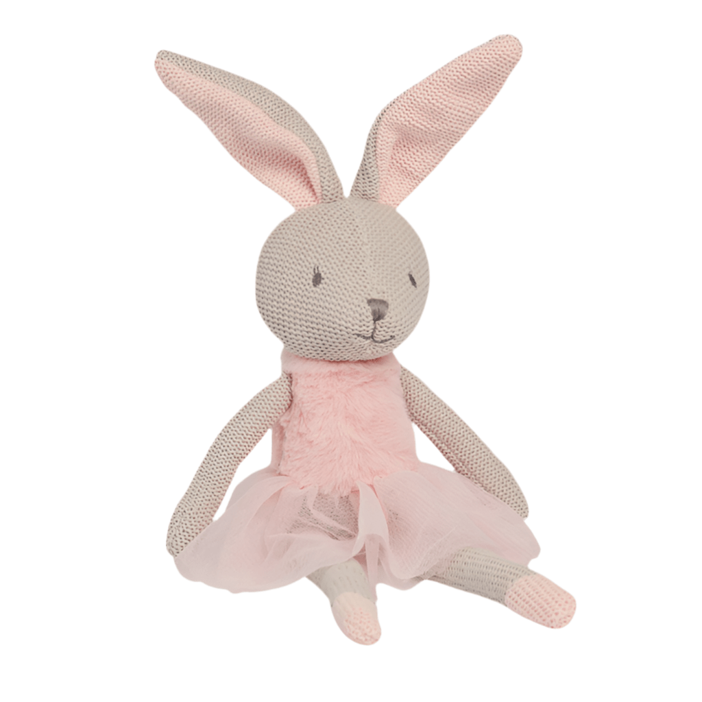 Peluche bunny - rose - Les ptites soeurs
