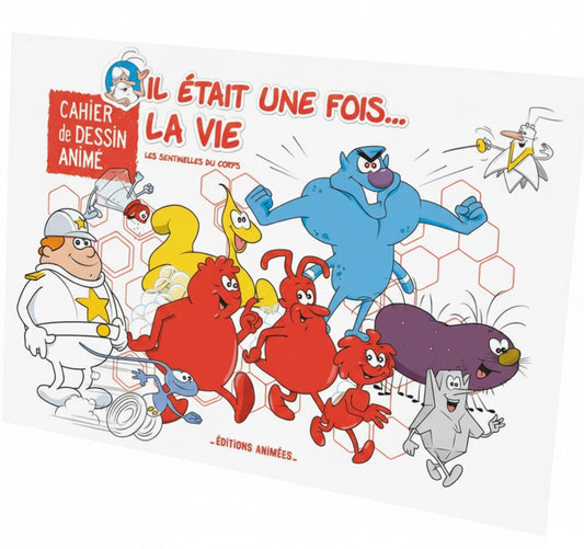 Coloriage animé - il était une fois la vie
