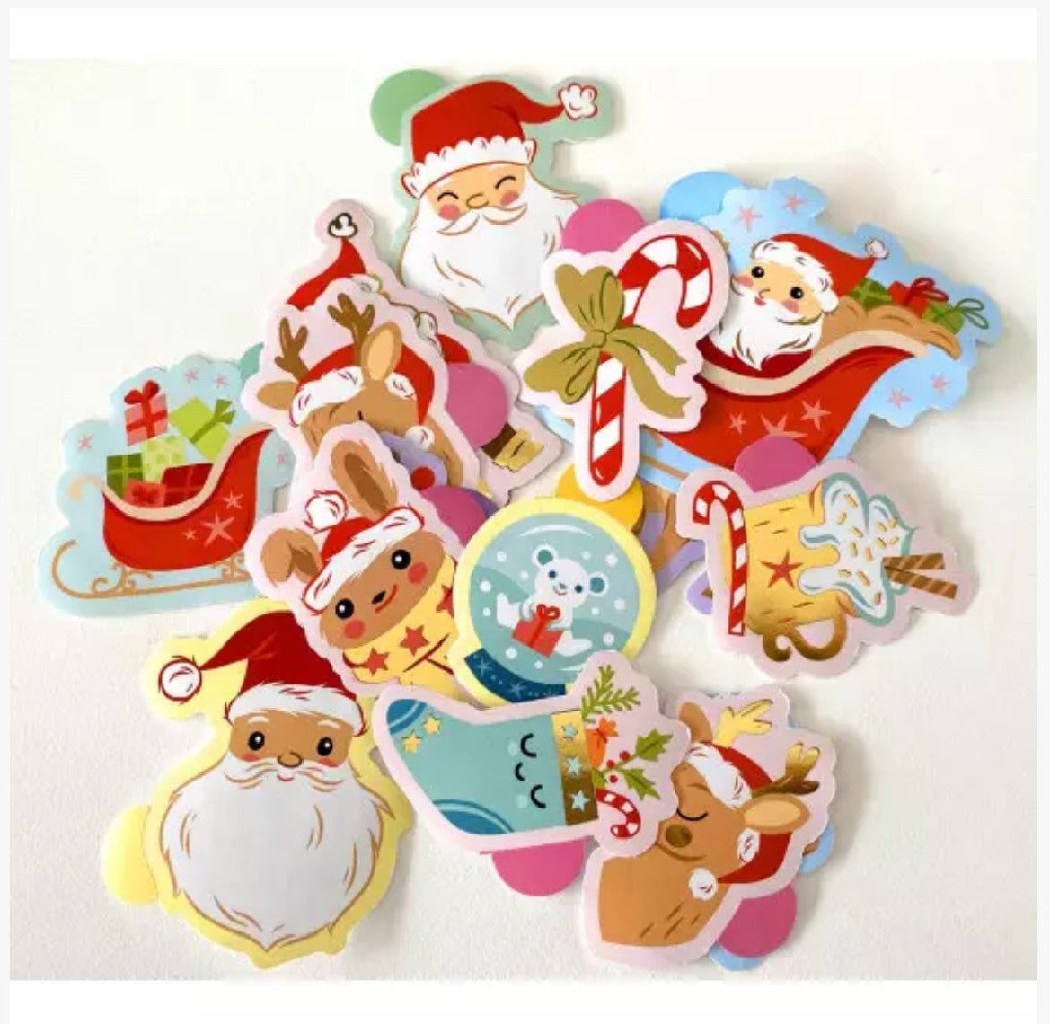 100 gommettes de Noël - Les ptites soeurs