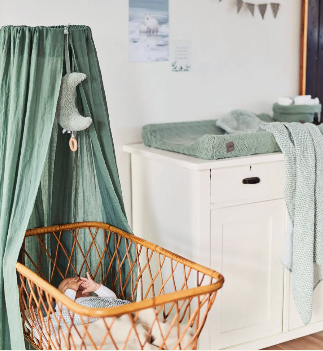 Ciel de lit - vert - Les ptites soeurs