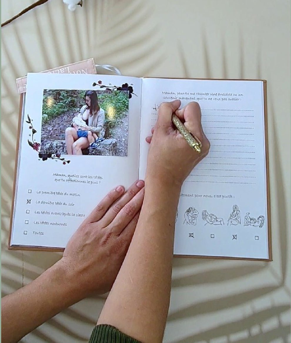 Livre Souvenir Allaitement – Notre Aventure Lactée - Les ptites soeurs