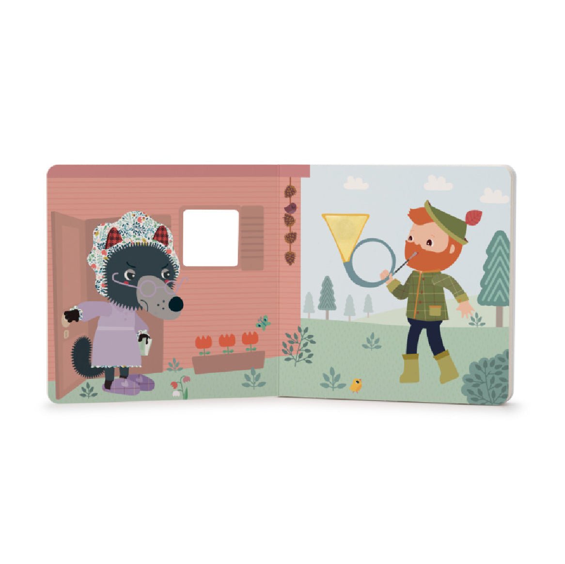 Livre tactile et sonore "Sweet Louis" - Les ptites soeurs