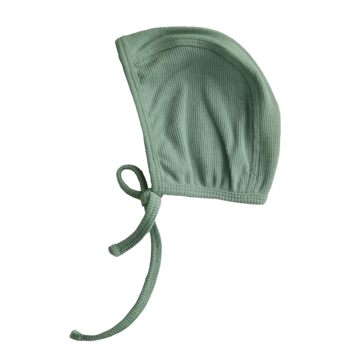 Bonnet de naissance à nouer Roman Green