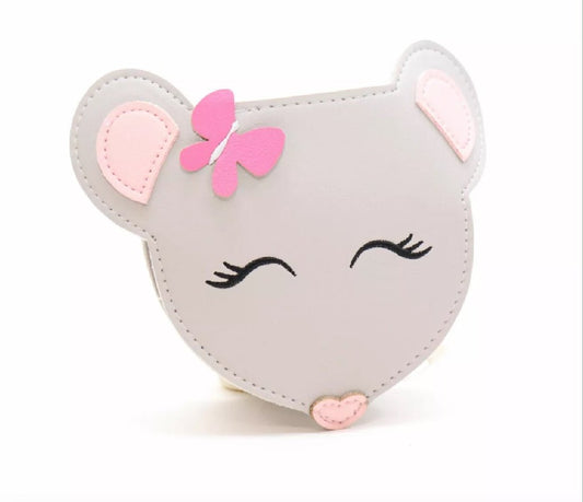 Sac bandoulière - souris - Les ptites soeurs