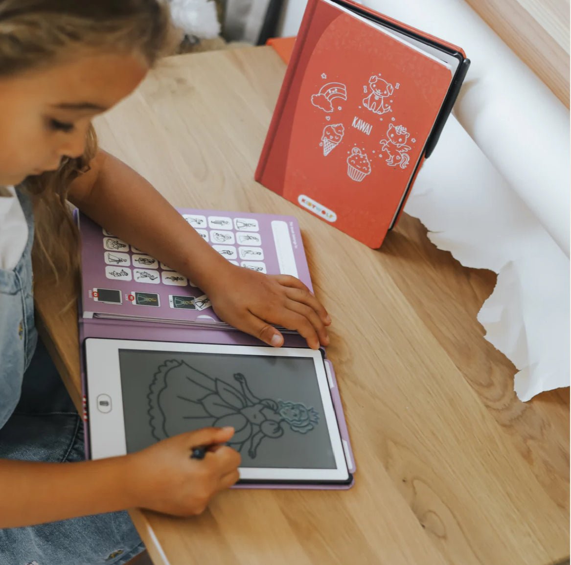 Tablette à dessins - princesses - Les ptites soeurs