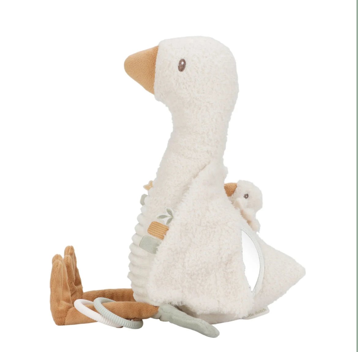 Peluche d'activité Oie - Les ptites soeurs