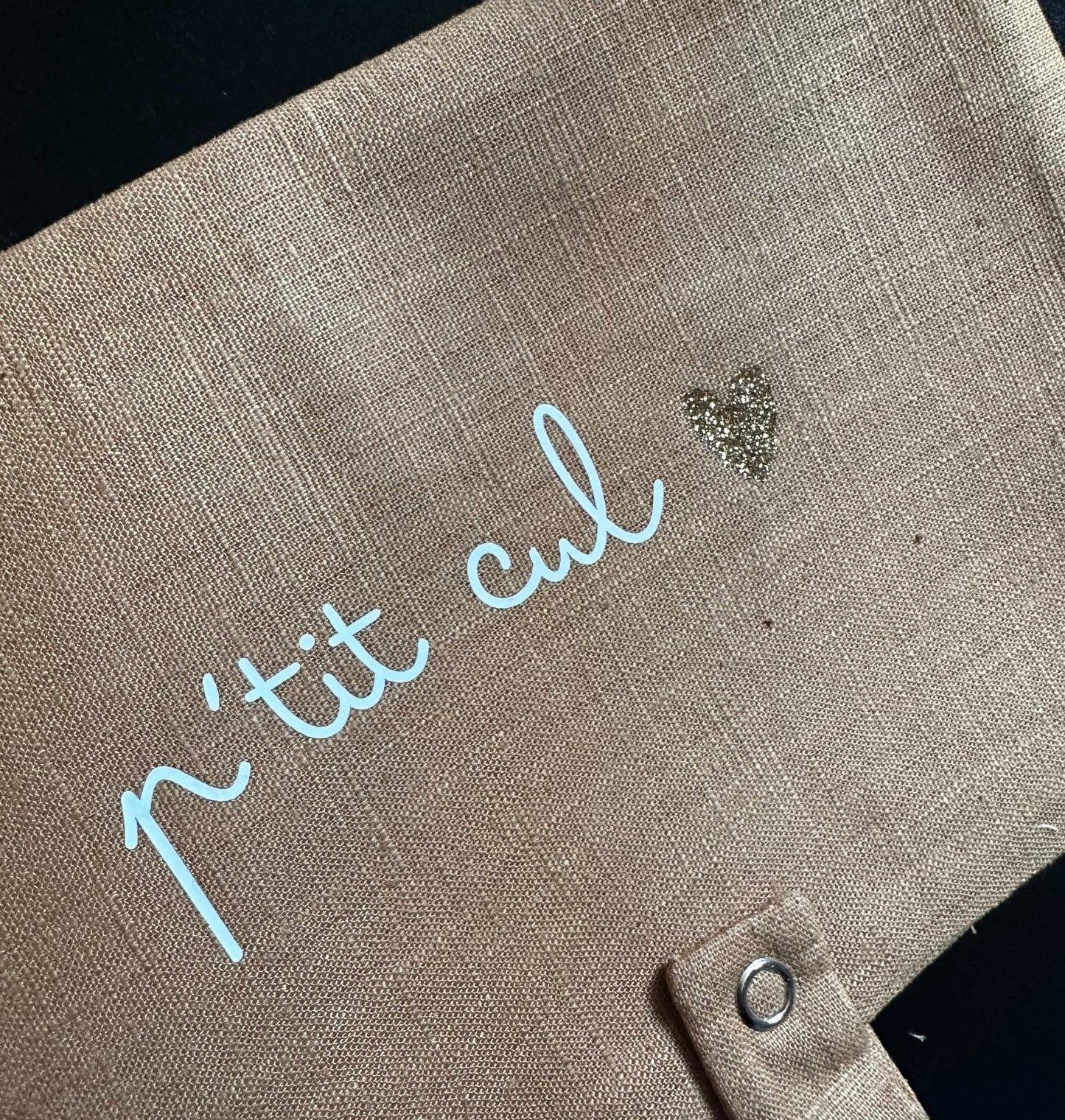 Pochette range couche Camel - Les ptites soeurs