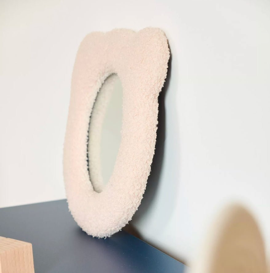 Miroir Teddy écru - Les ptites soeurs