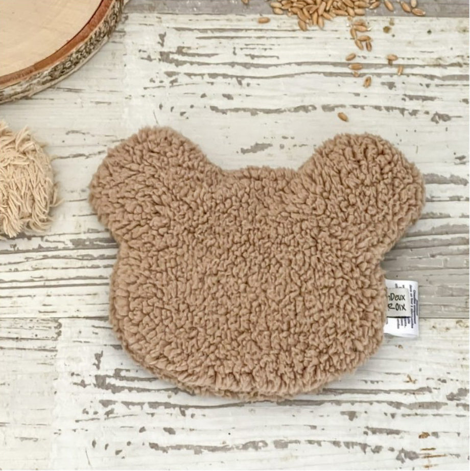 Bouillotte sèche - ourson moumoute