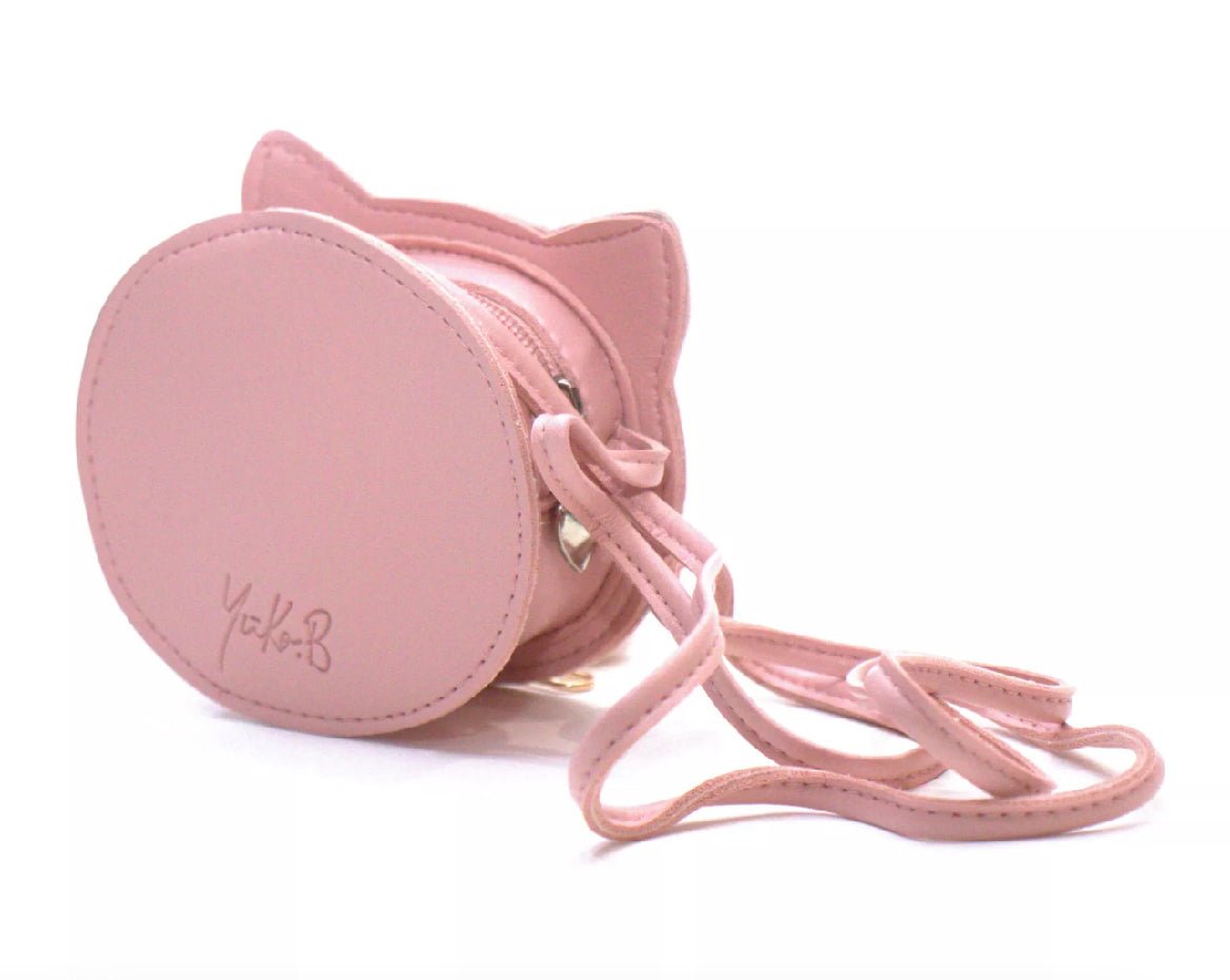 Sac bandoulière - chaton Rose - Les ptites soeurs