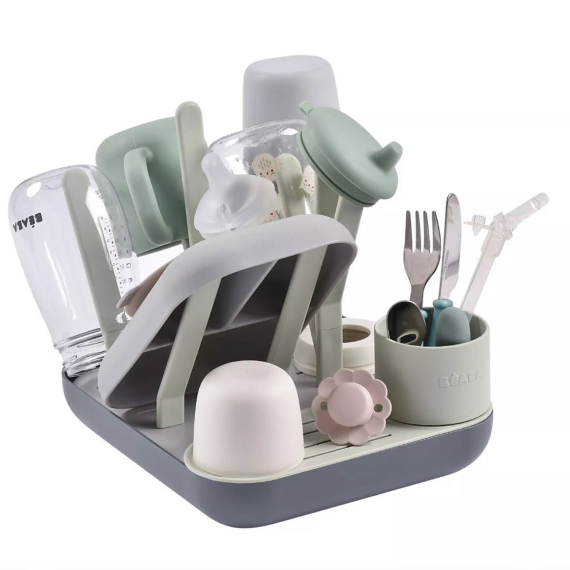 Égoutte biberons Forêt - Misty/Mineral - Les ptites soeurs