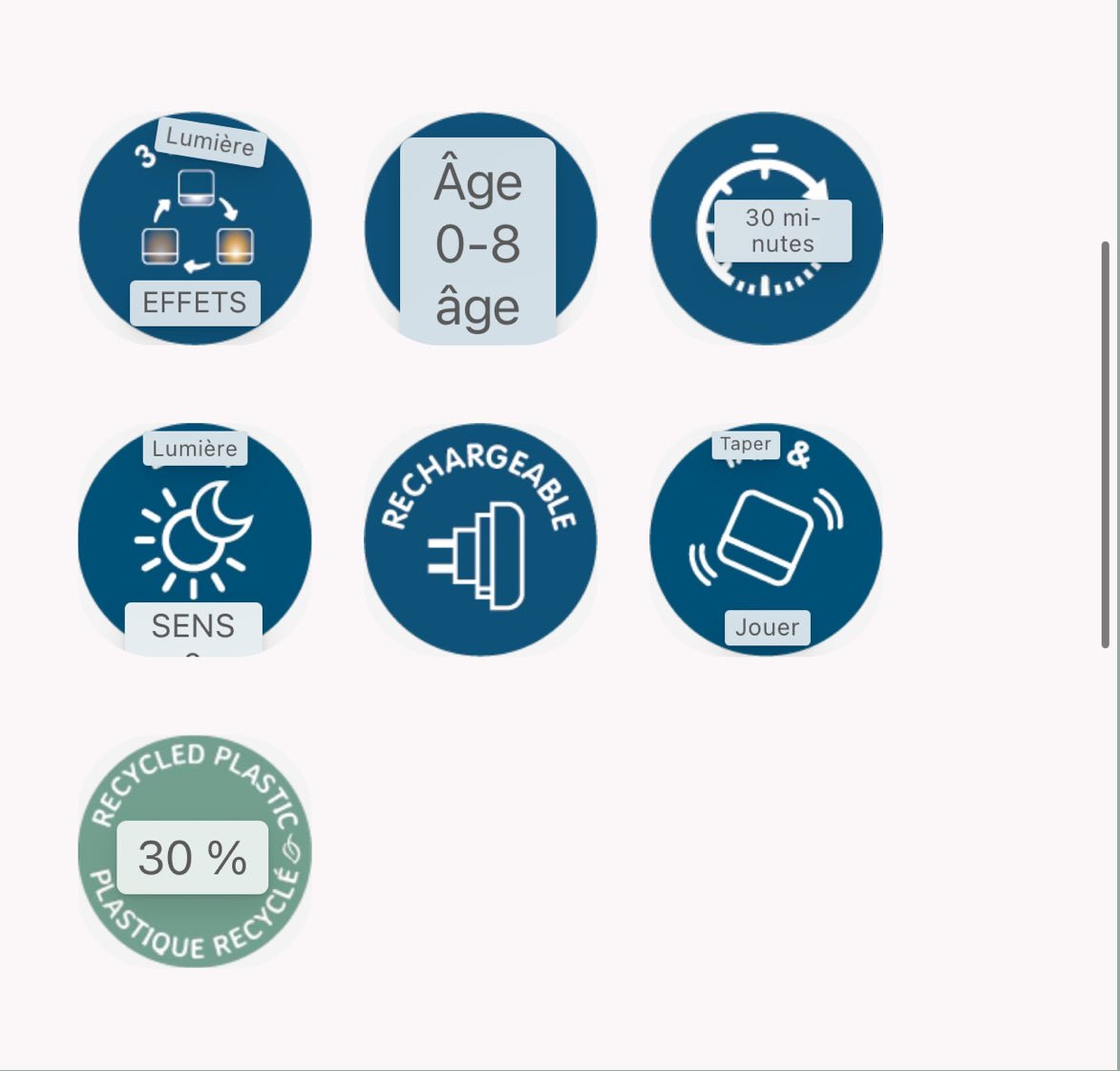 Veilleuse nomade - Finley le faon - Les ptites soeurs