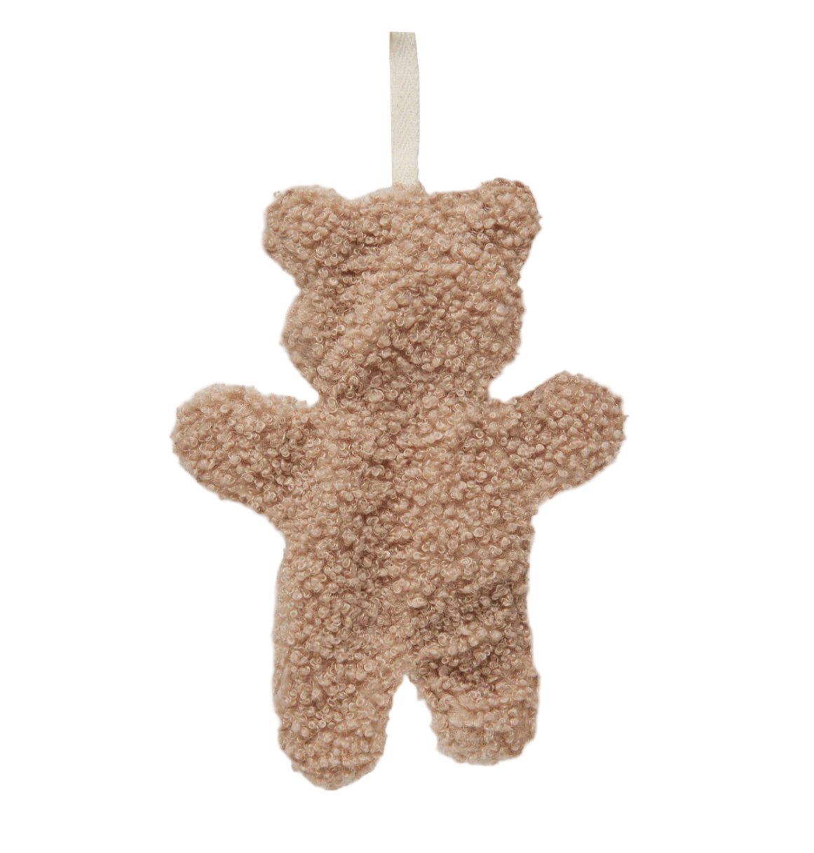 Attache tétine ourson - biscuit - Les ptites soeurs