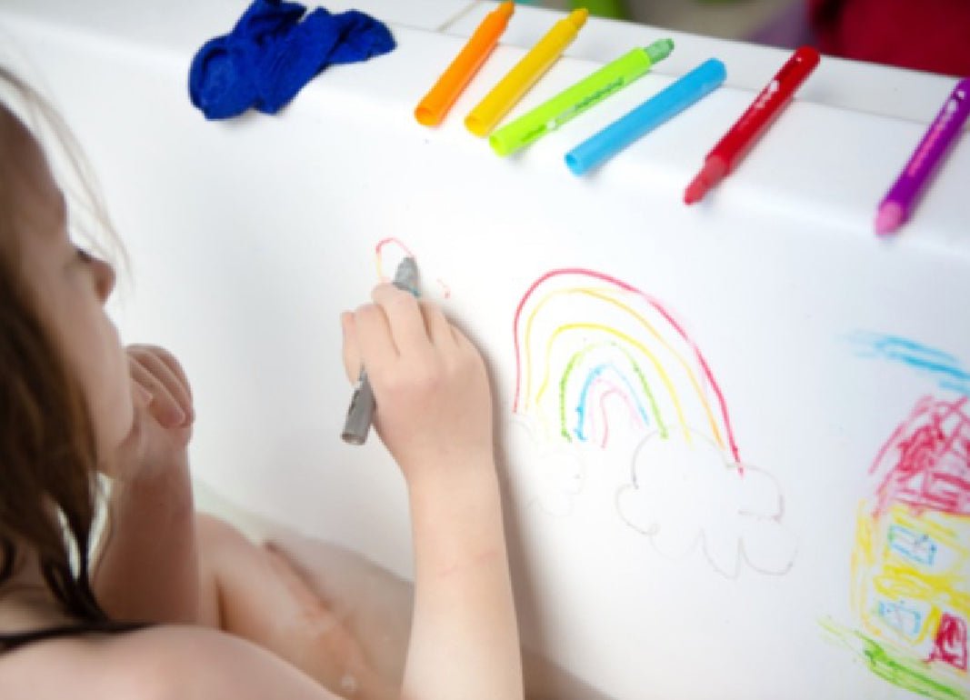 Crayons pour le bain - Les ptites soeurs