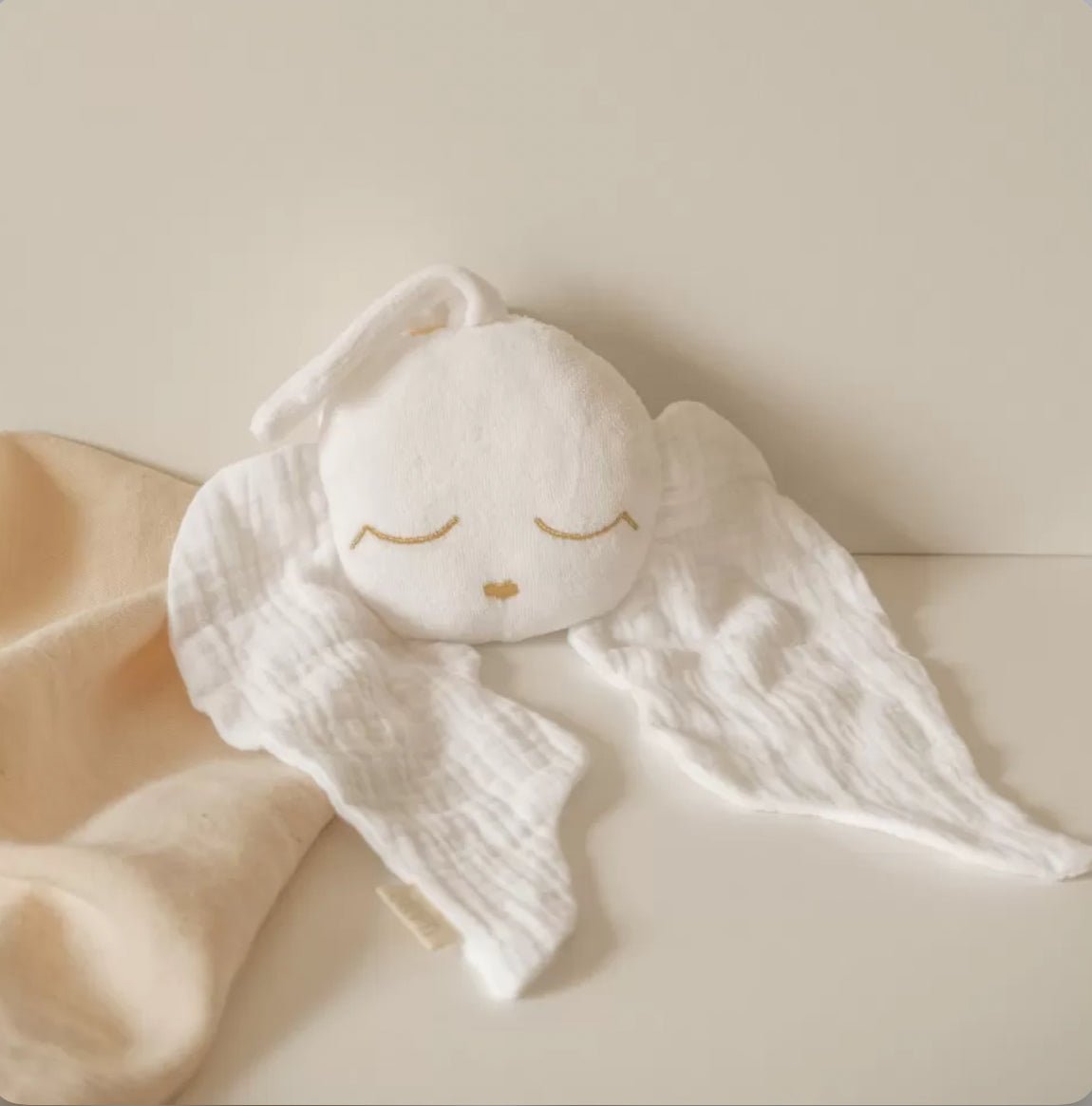 Doudou bola ange blanc - Les ptites soeurs