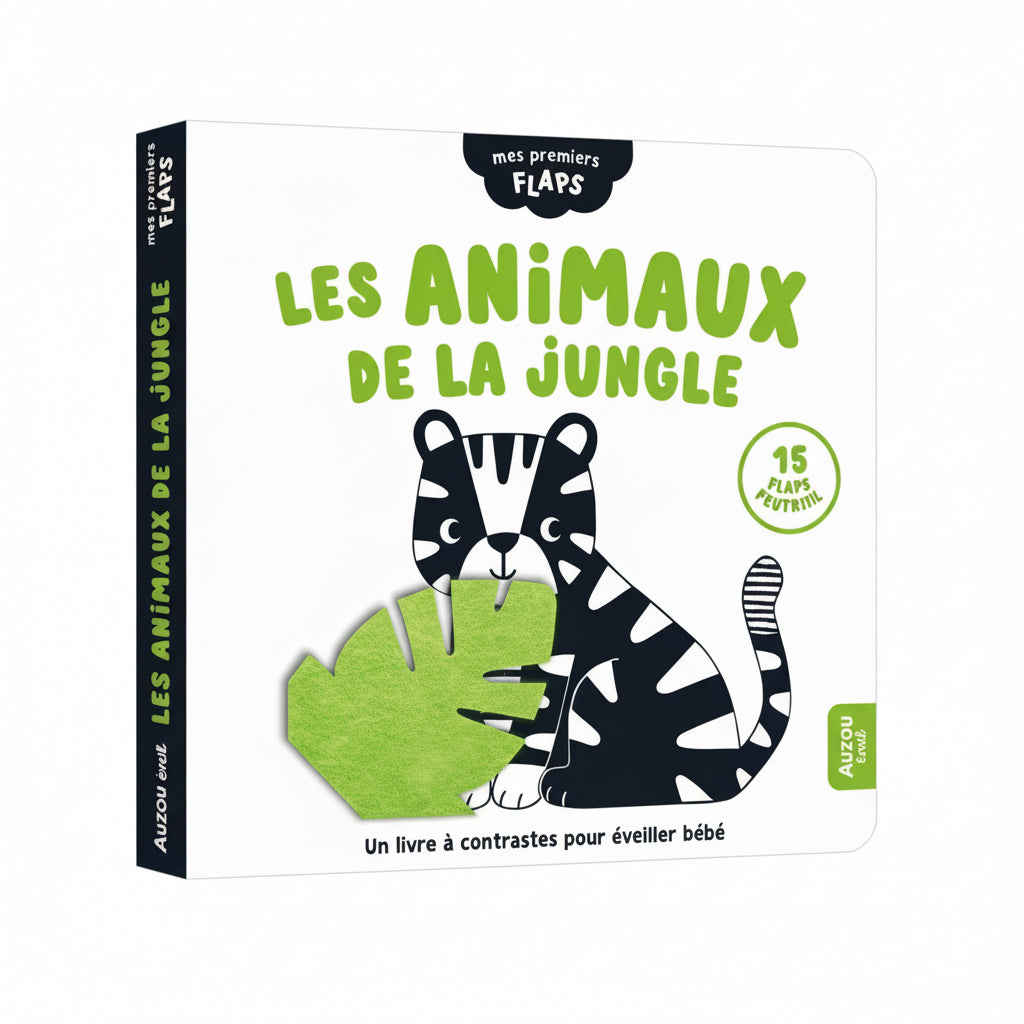 Mes premiers flaps - les animaux de la jungle