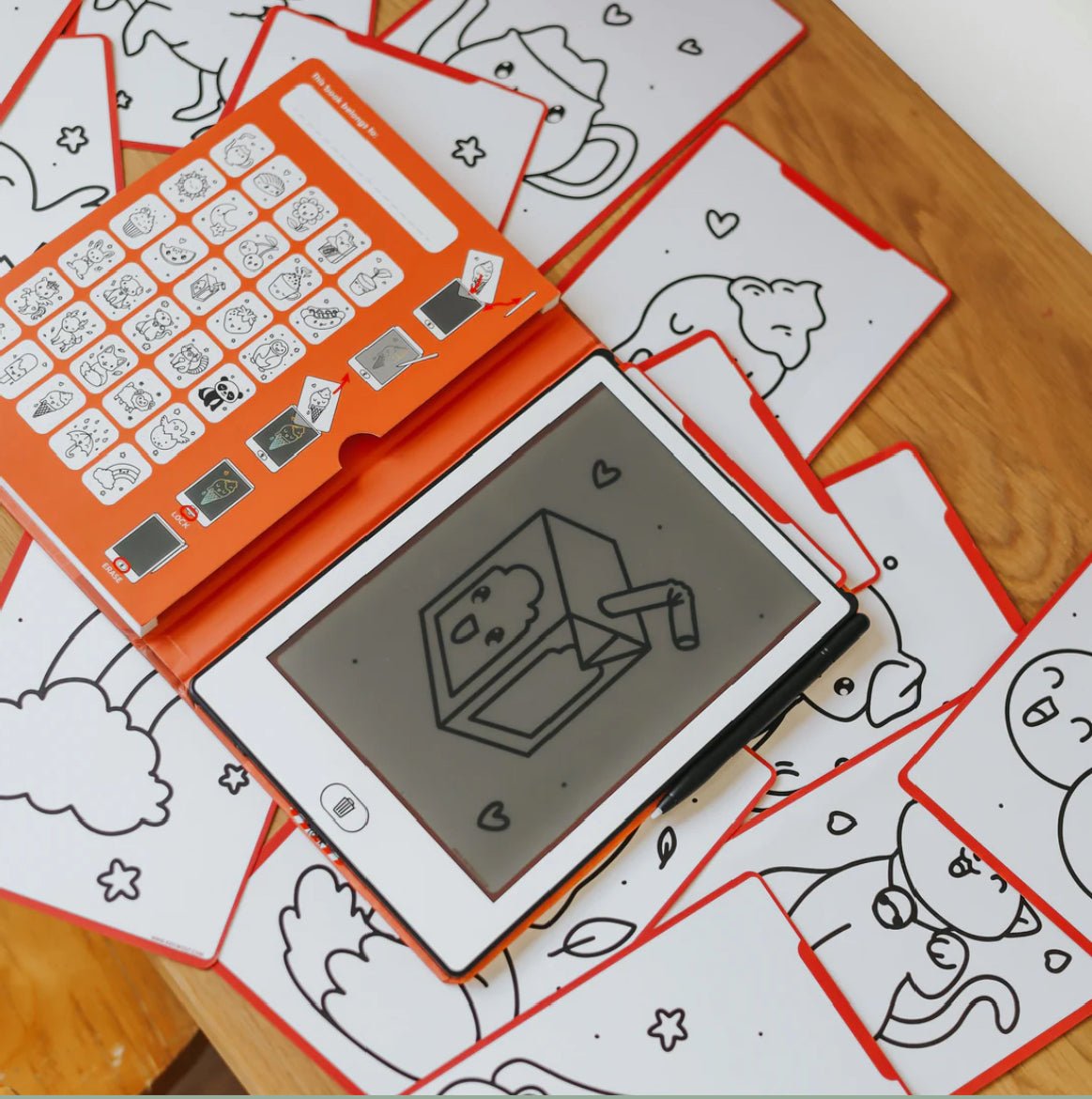 Tablette à dessins - Kawaï - Les ptites soeurs