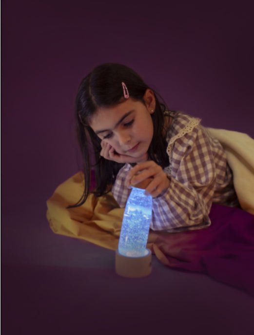 Lampe sensorielle magique - Les ptites soeurs