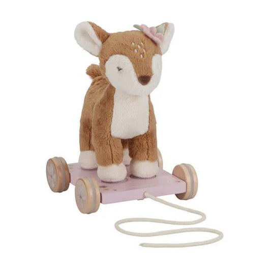 Animal à tirer faon - Fairy Garden - Les ptites soeurs