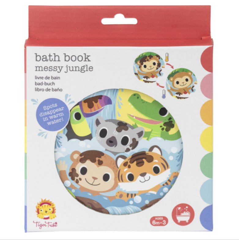 Livre de bain magique - jungle - Les ptites soeurs