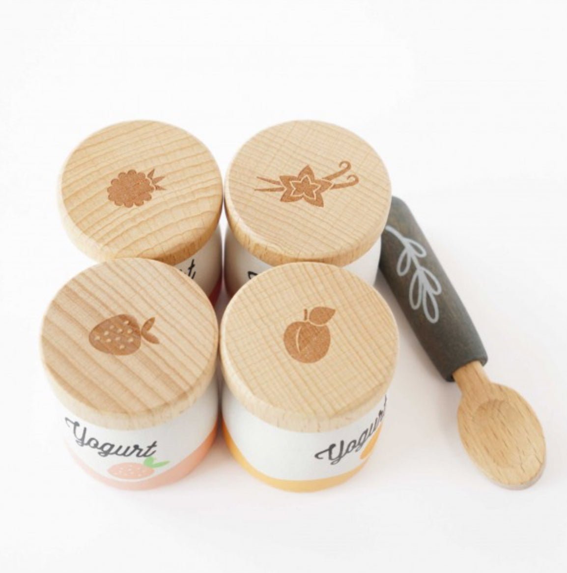 Mes petits pots de yaourt - Les ptites soeurs