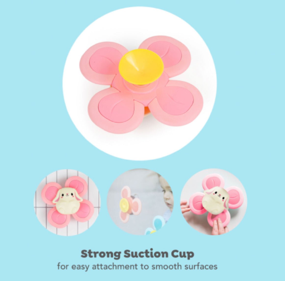 Spinner lapin - Les ptites soeurs