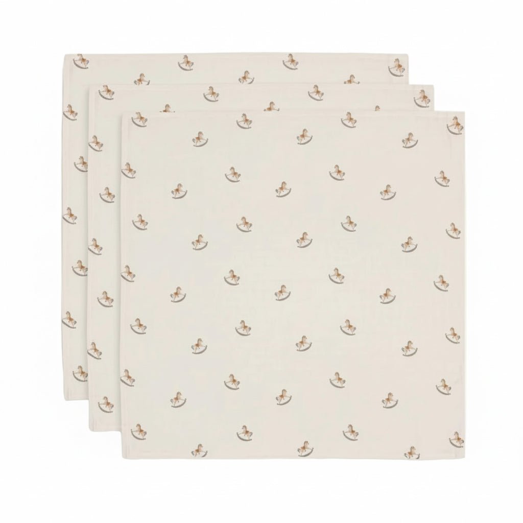 Lange gaze de coton - Nostalgic Ride - 3 Unités - Les ptites soeurs