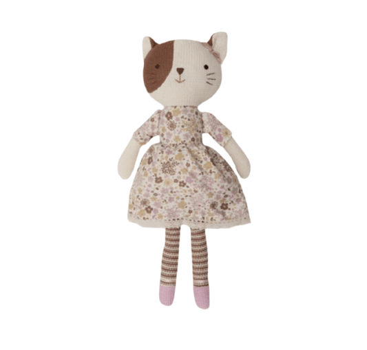 Peluche chat tricot - Les ptites soeurs