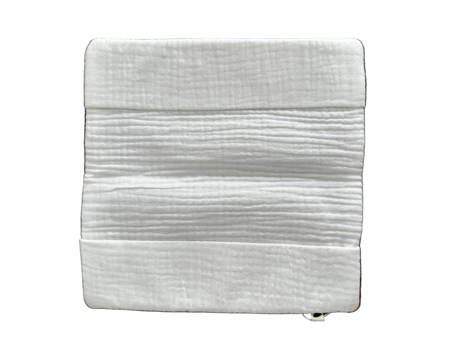 Protège livret de famille - gaze blanc - Les ptites soeurs