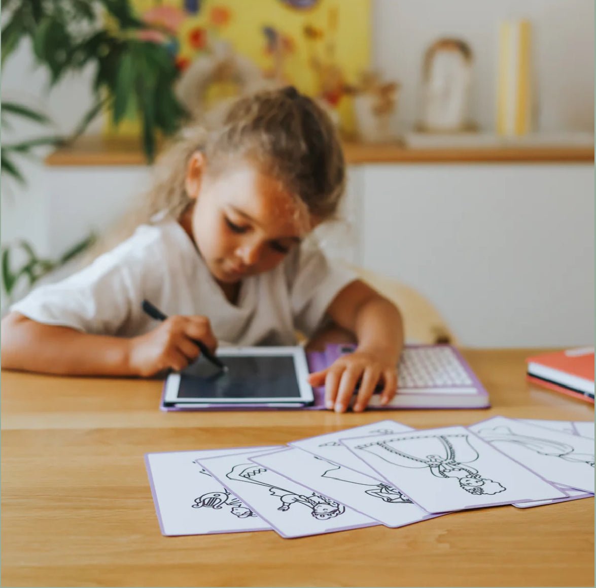 Tablette à dessins - princesses - Les ptites soeurs