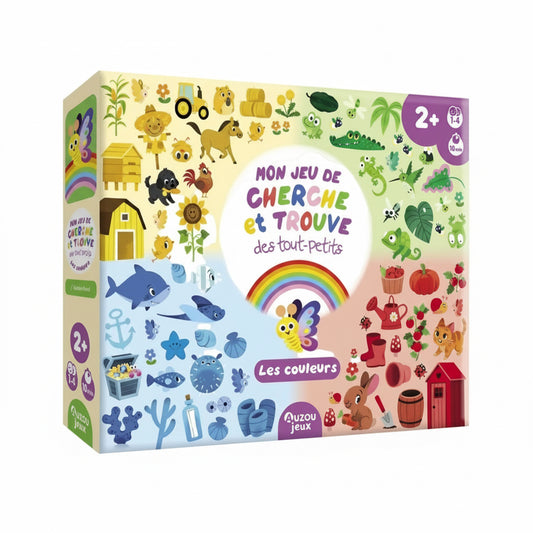 Cherche & trouve des tout-petits - les couleurs