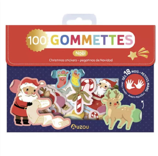 100 gommettes de Noël - Les ptites soeurs