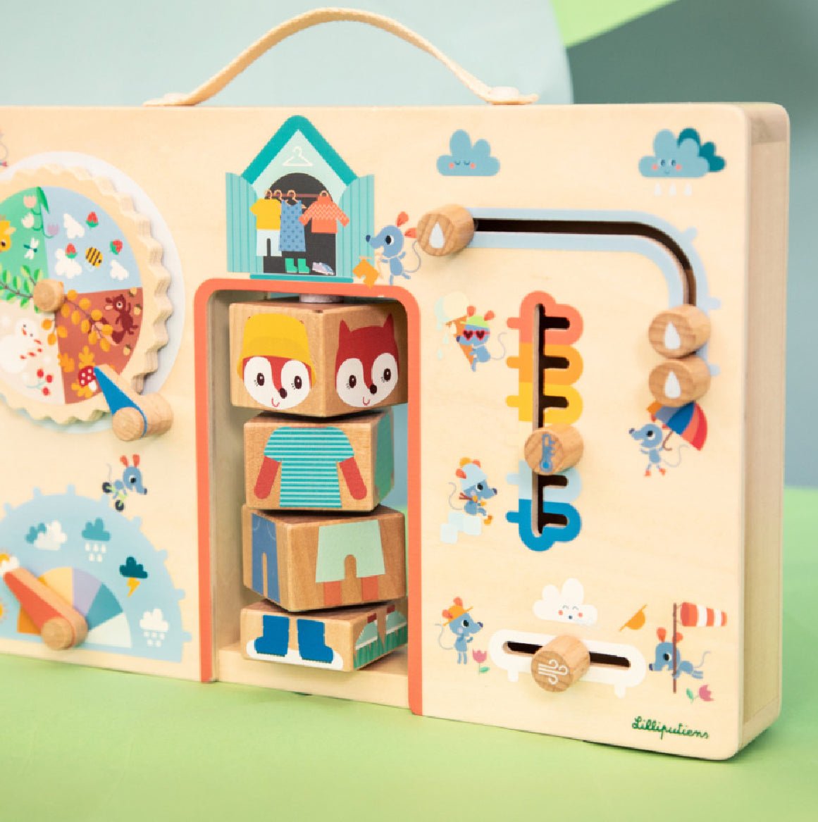 Valisette - météo - Les ptites soeurs