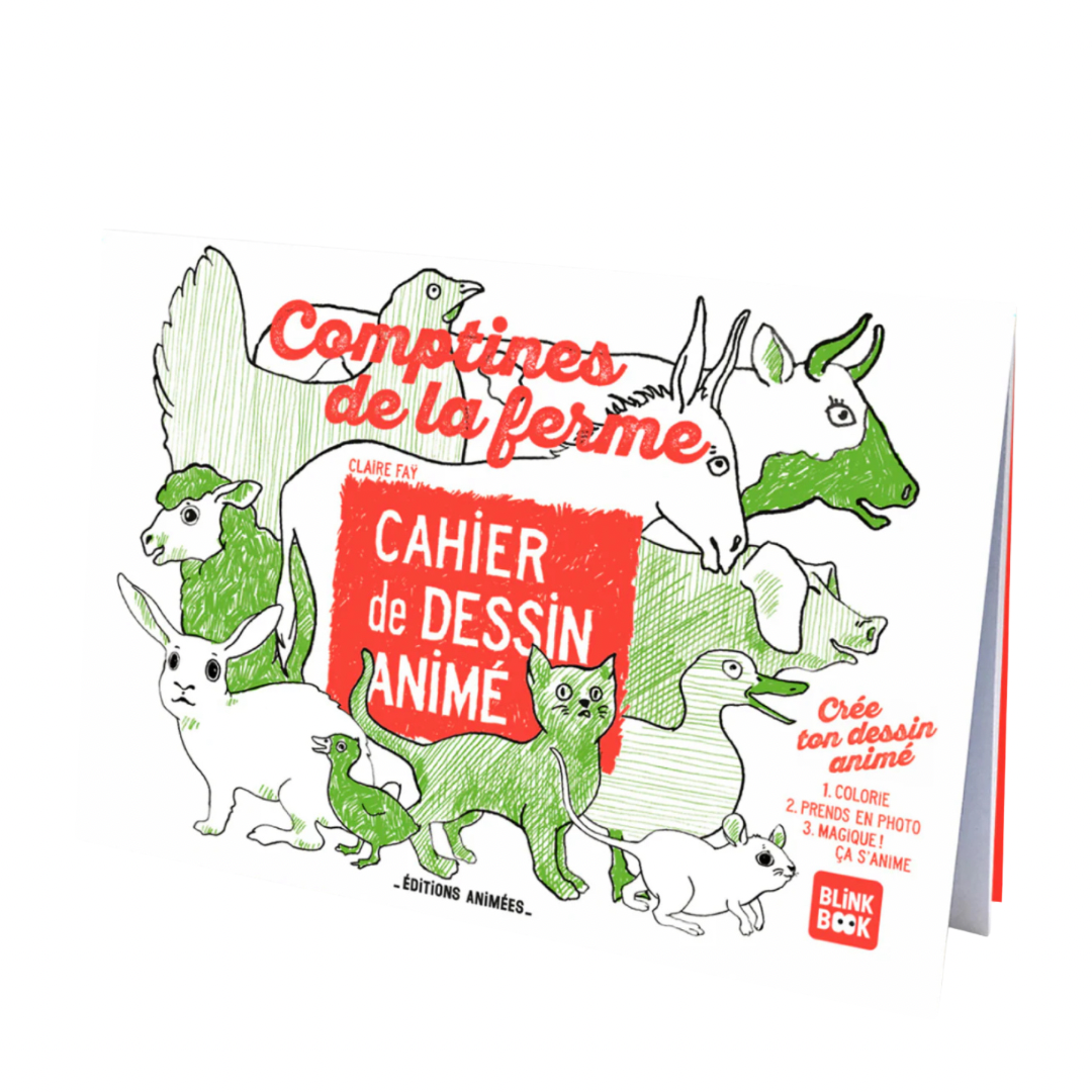 Coloriage animé - les comptines de la ferme