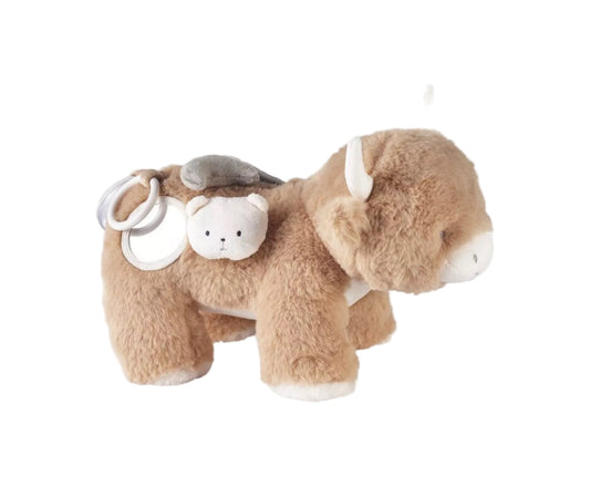 Peluche d’activités - la vache